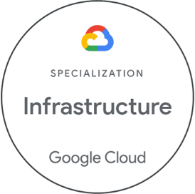 partner:alt.Certification of Google Cloud Partner with the Specialization in Infrastructure